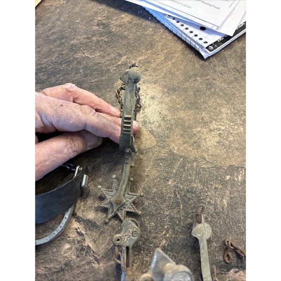 Lot If 5 Vintage Kids Spurs - Picture 11 of 13